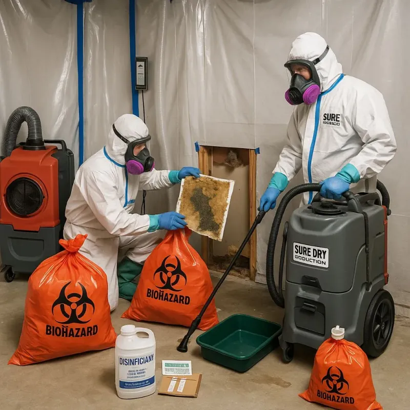 Contaminated Water Handling Protocols process in Turner, ME