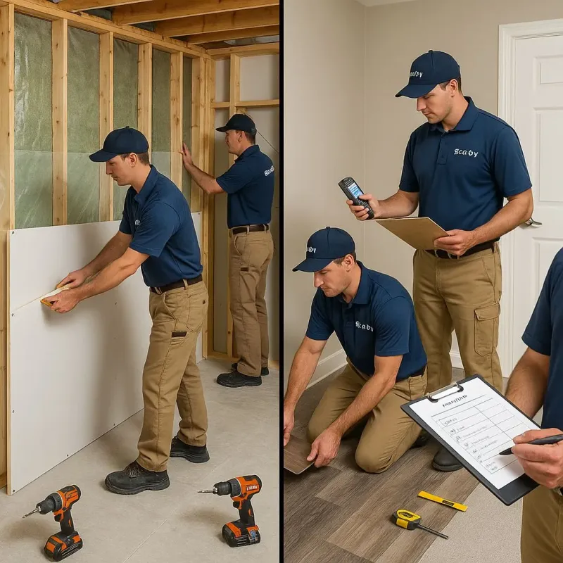 Repairs and Reconstruction process in Turner, ME